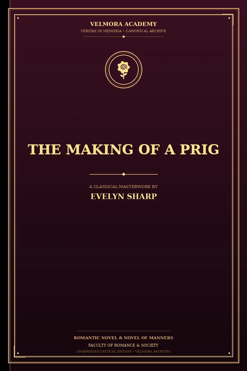 The Making of a Prig