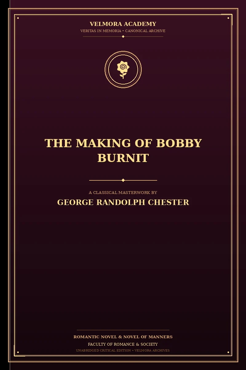 Cover of The Making of Bobby Burnit