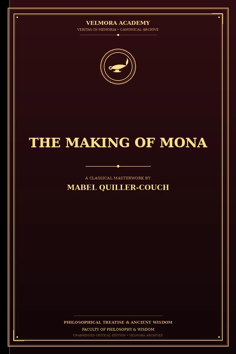 Cover of The Making of Mona