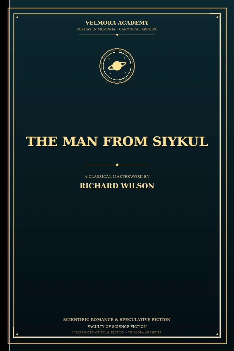 Cover of The Man From Siykul