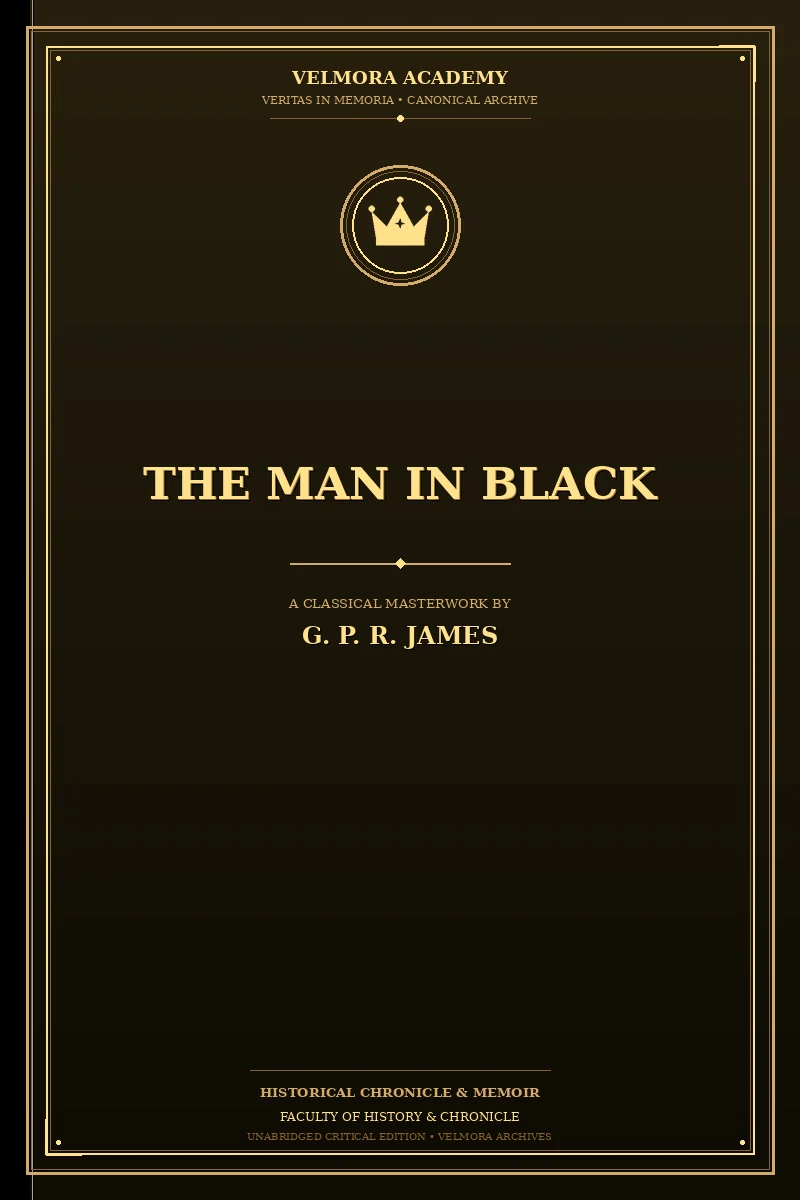 The Man in Black — An Historical Novel of the Days of Queen