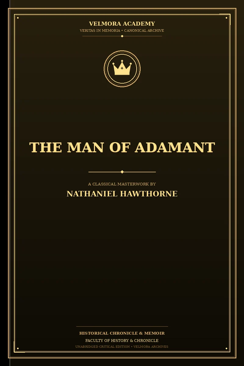 Cover of The Man of Adamant