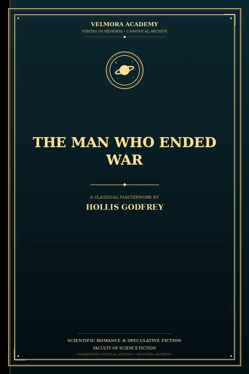 The Man Who Ended War