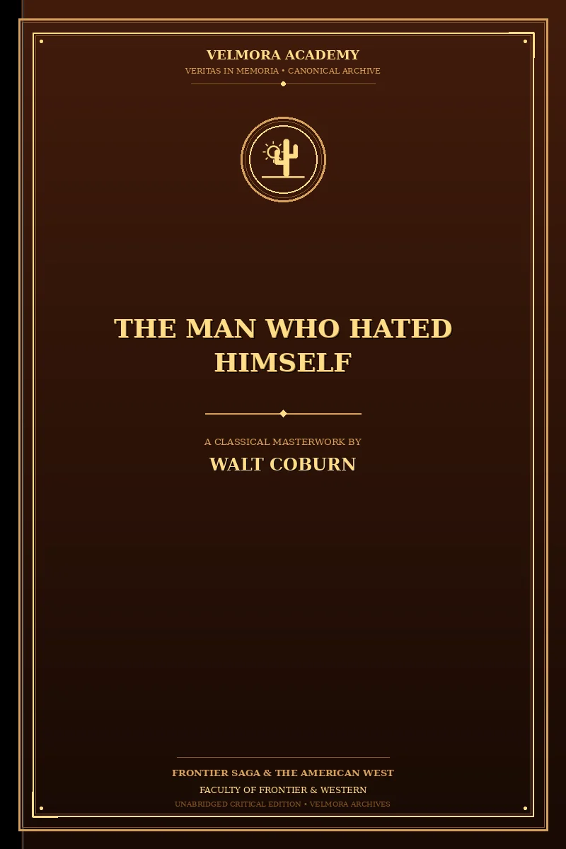 Cover of The man who hated himself