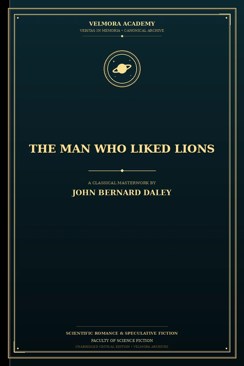 The man who liked lions