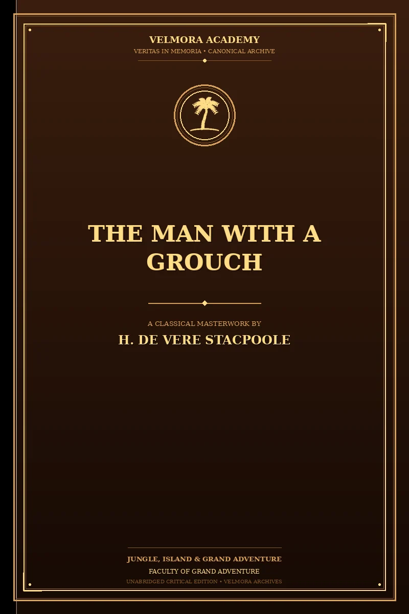 Cover of The man with a grouch