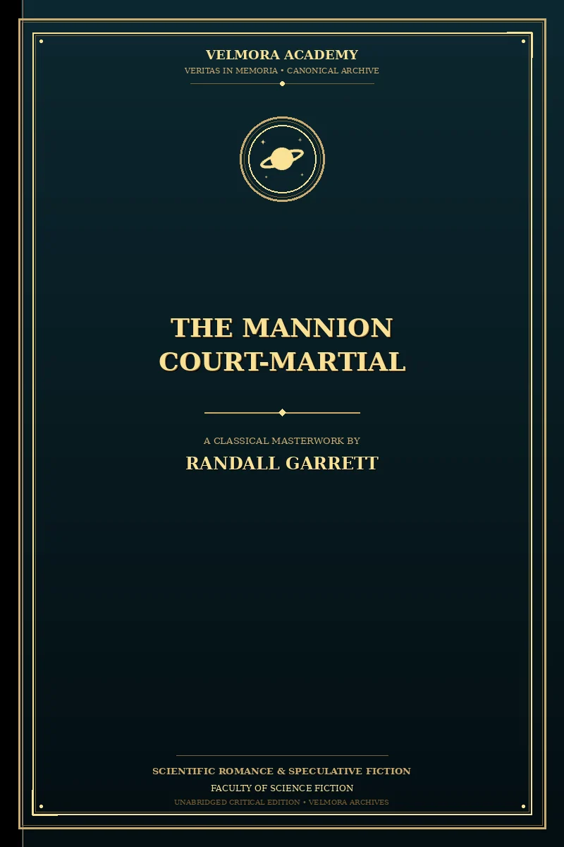 Cover of The Mannion Court-Martial