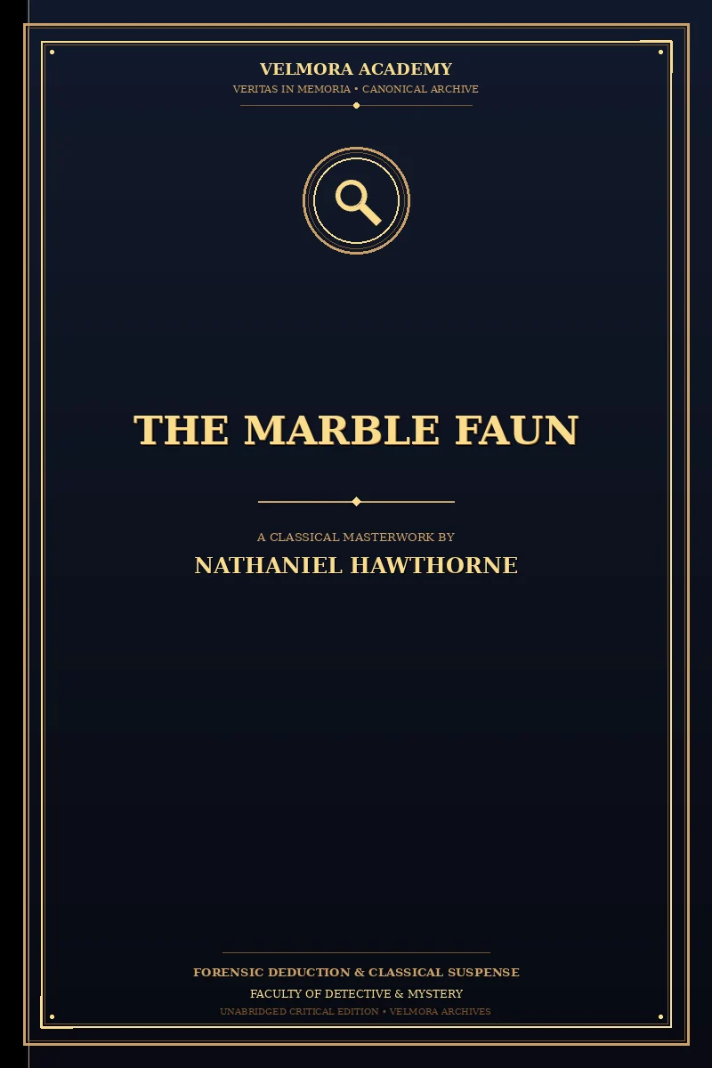 Cover of The Marble Faun
