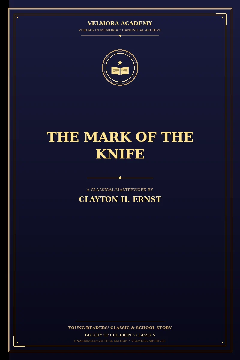 Cover of The Mark of the Knife