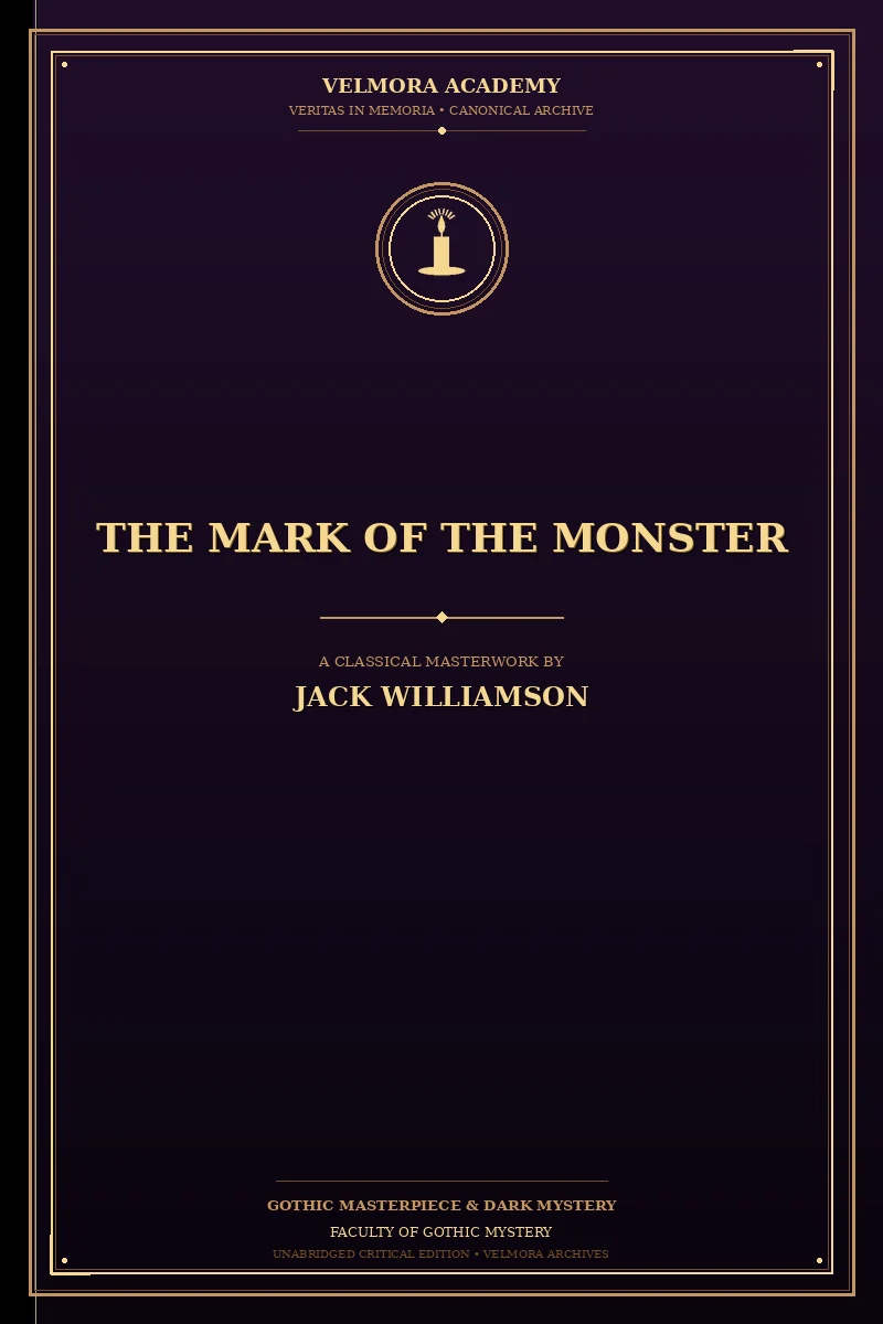 Cover of The mark of the monster