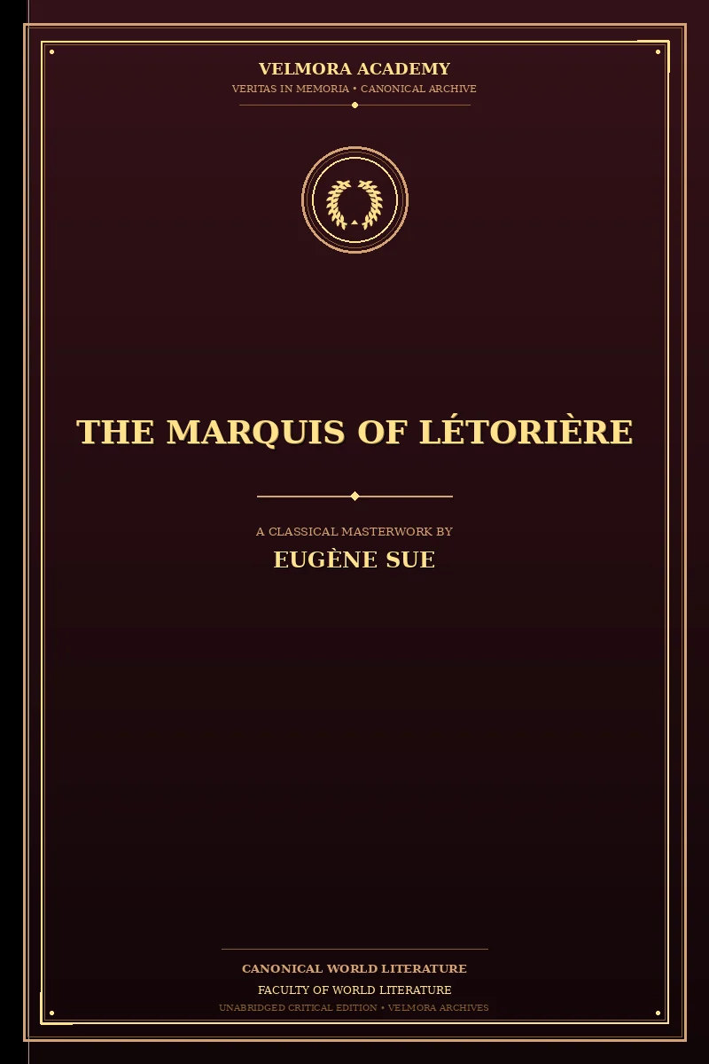 The Marquis of Létorière