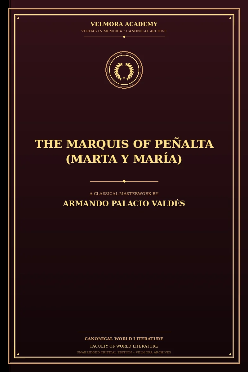 Cover of The Marquis of Peñalta (Marta y María)