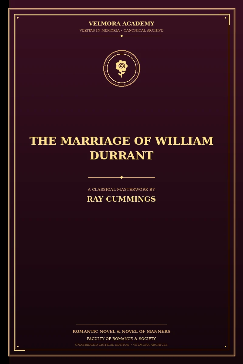 Cover of The Marriage of William Durrant