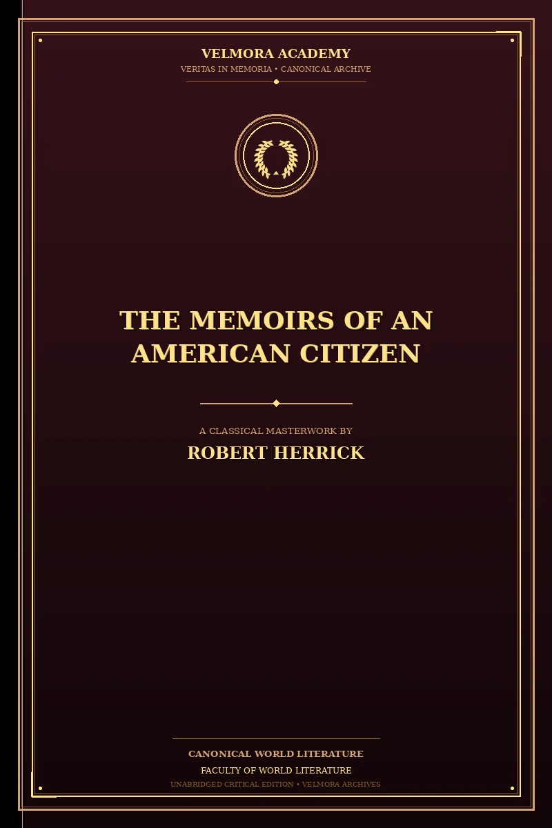 The Memoirs of an American Citizen