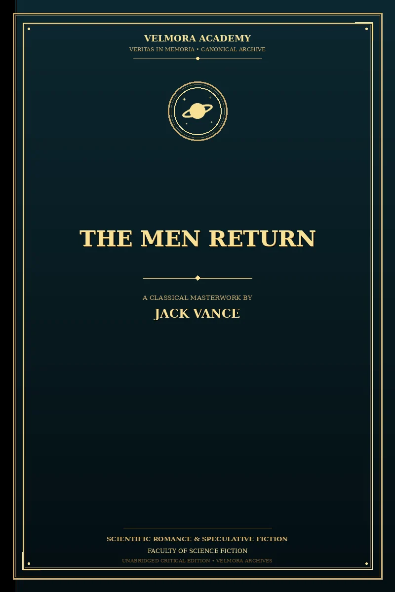 Cover of The men return