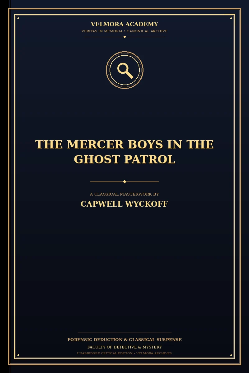The Mercer Boys in the Ghost Patrol