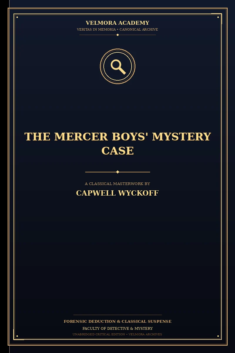 The Mercer Boys' Mystery Case