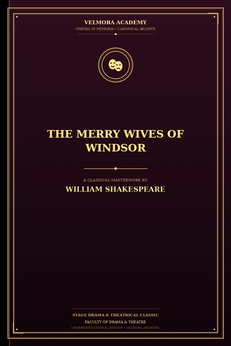 The Merry Wives of Windsor — The Works of William