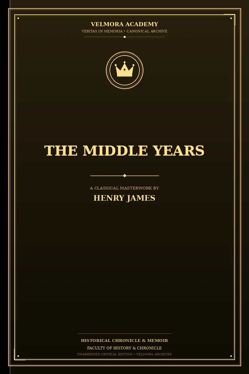 Cover of The Middle Years