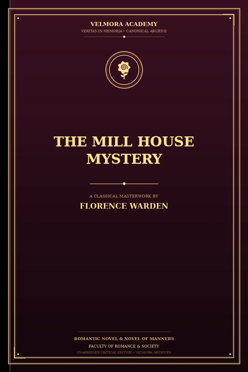 Cover of The mill house mystery