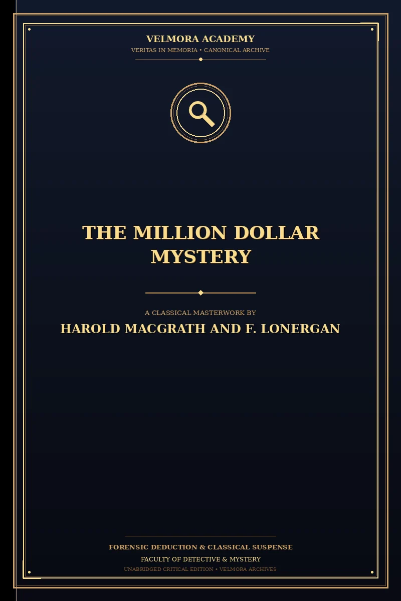 Cover of The Million Dollar Mystery