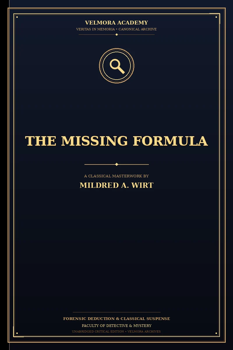 The Missing Formula