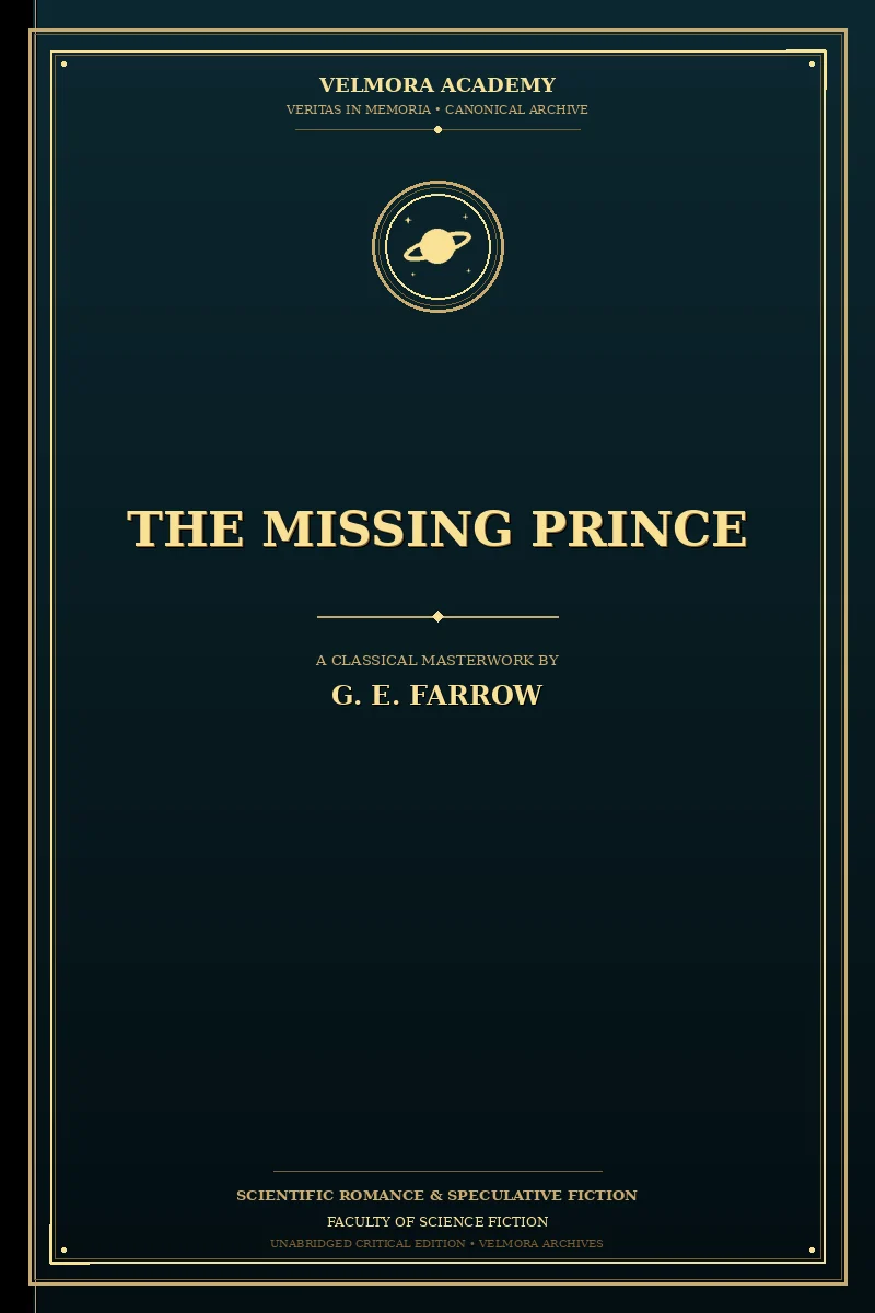 Cover of The Missing Prince