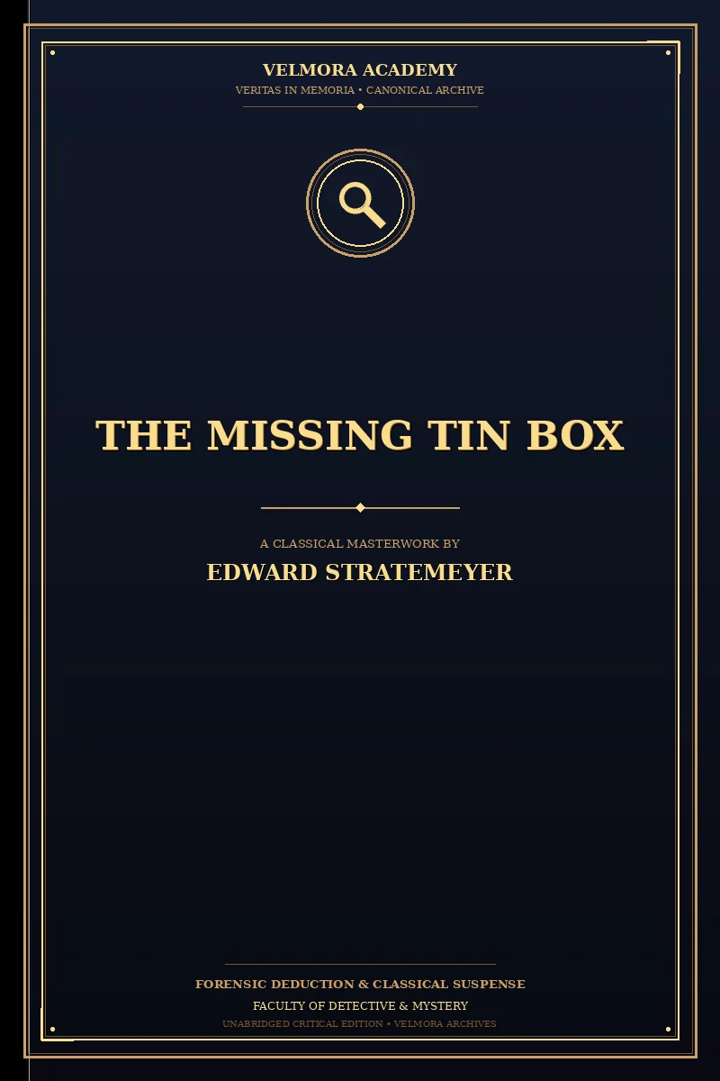 Cover of The Missing Tin Box