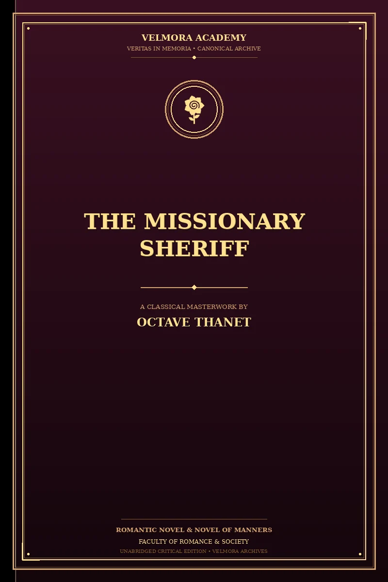 Cover of The Missionary Sheriff