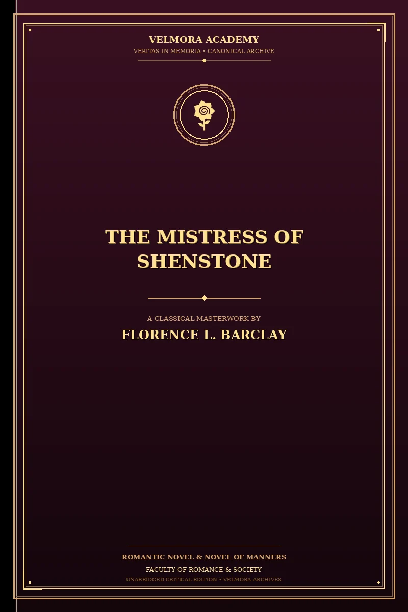 Cover of The Mistress of Shenstone