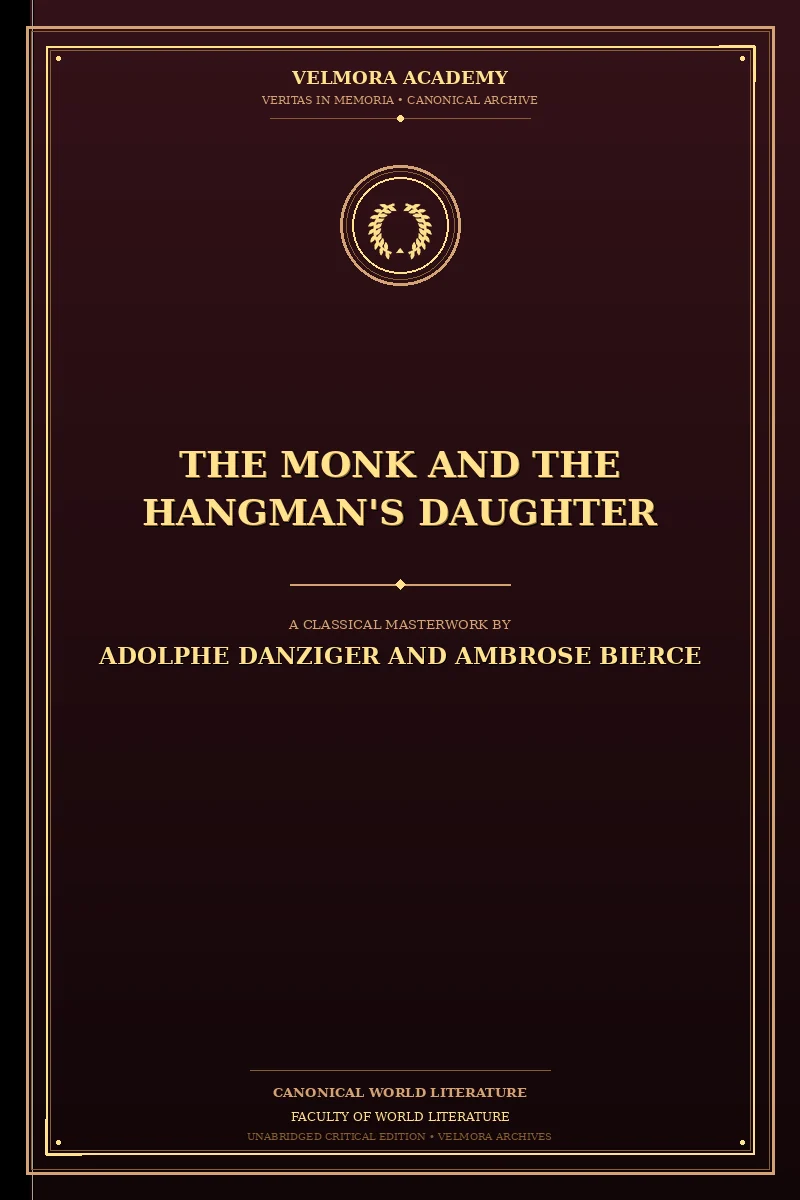 Cover of The Monk and the Hangman's Daughter