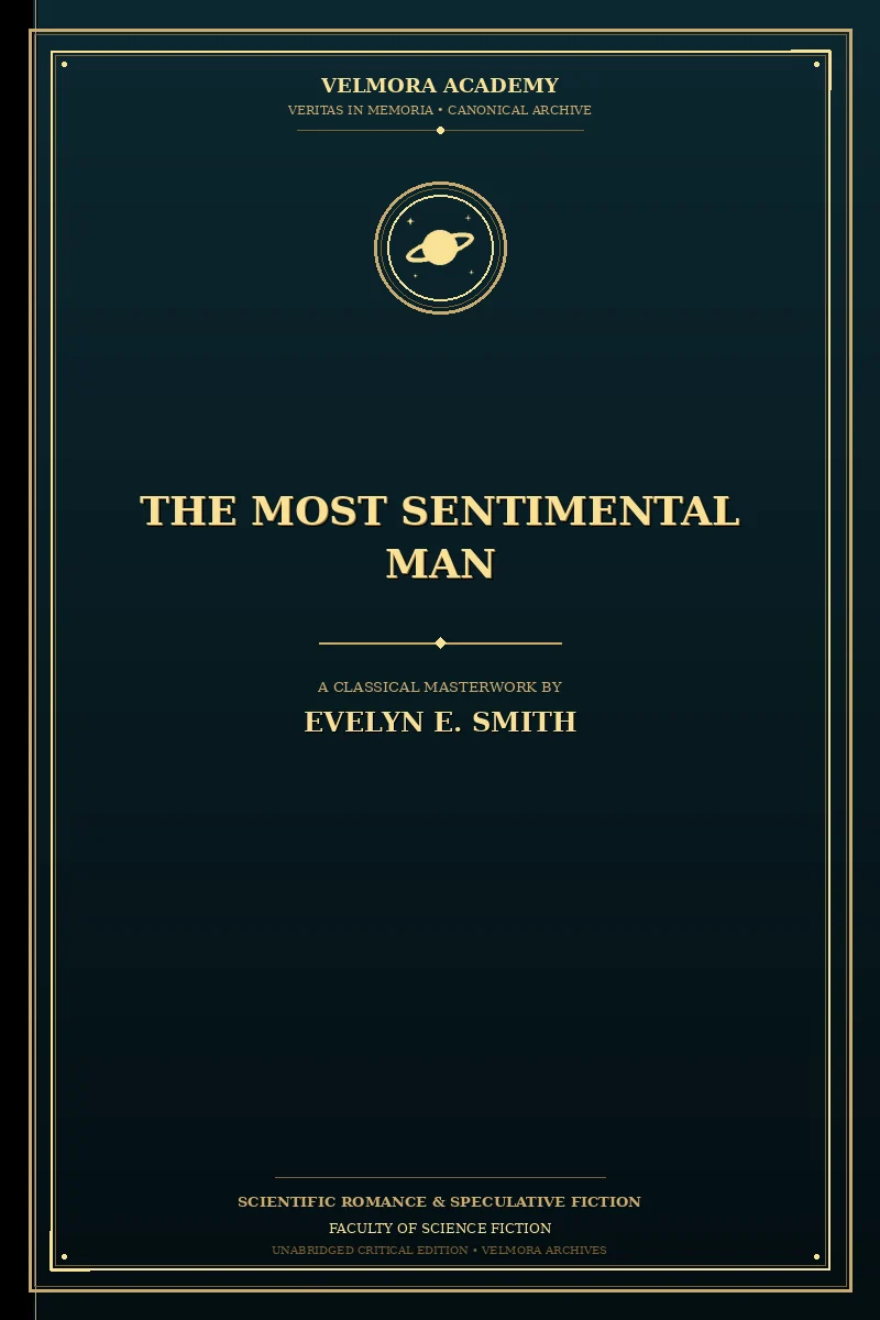 Cover of The Most Sentimental Man