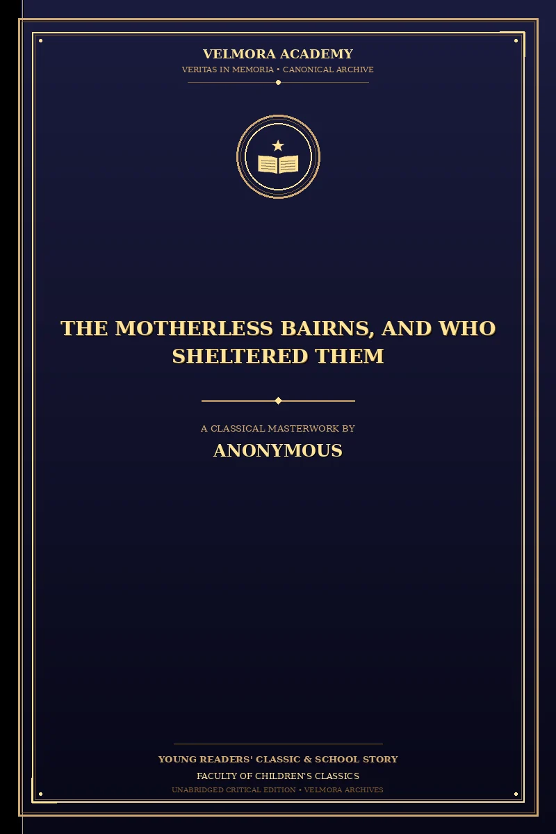 The motherless bairns, and who sheltered them