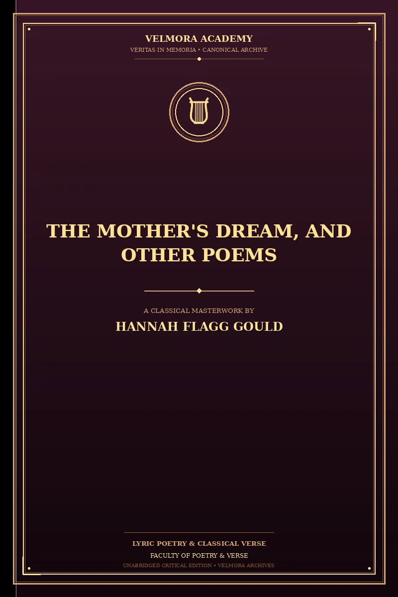 The Mother's Dream, and Other Poems