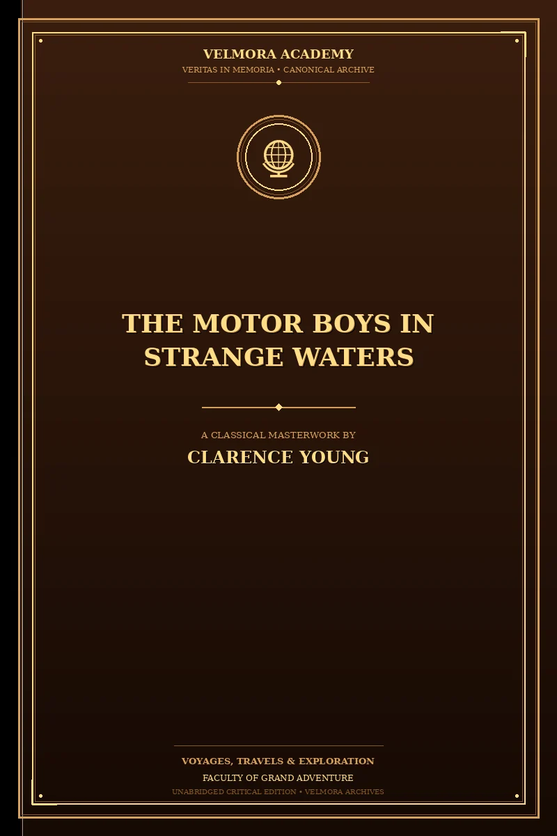 The Motor Boys in Strange Waters