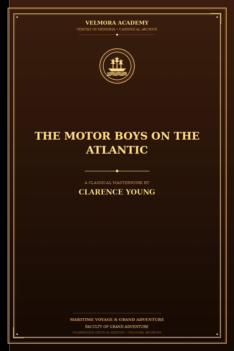 Cover of The Motor Boys on the Atlantic