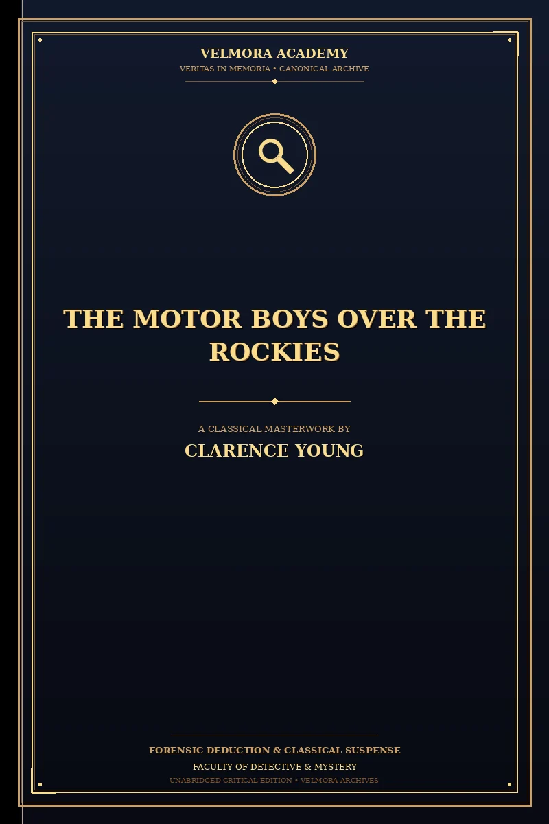 The Motor Boys Over the Rockies