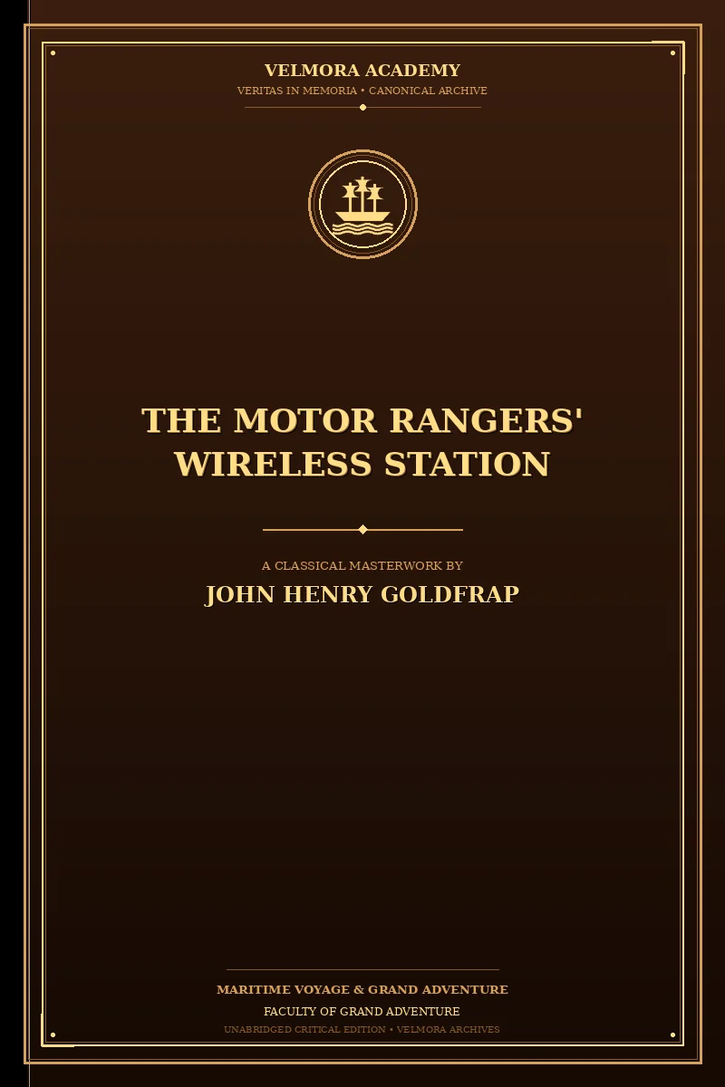 Cover of The Motor Rangers' Wireless Station