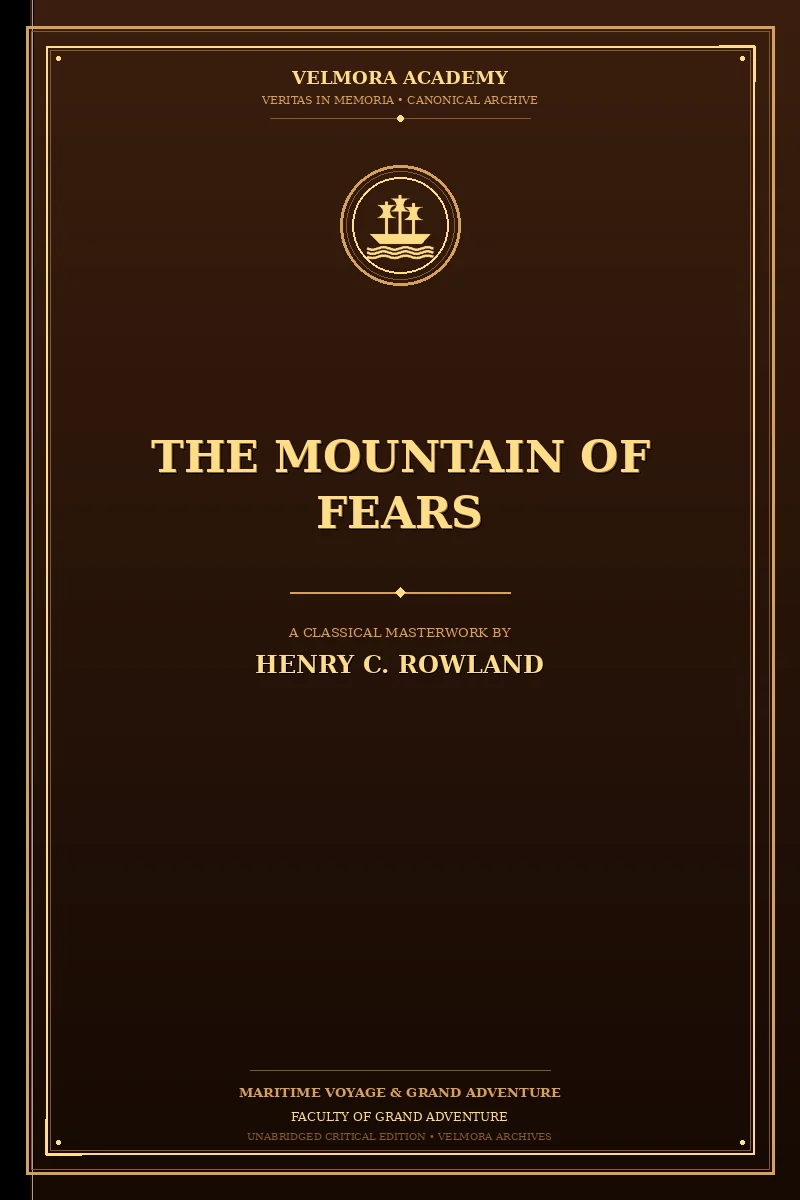The Mountain of Fears
