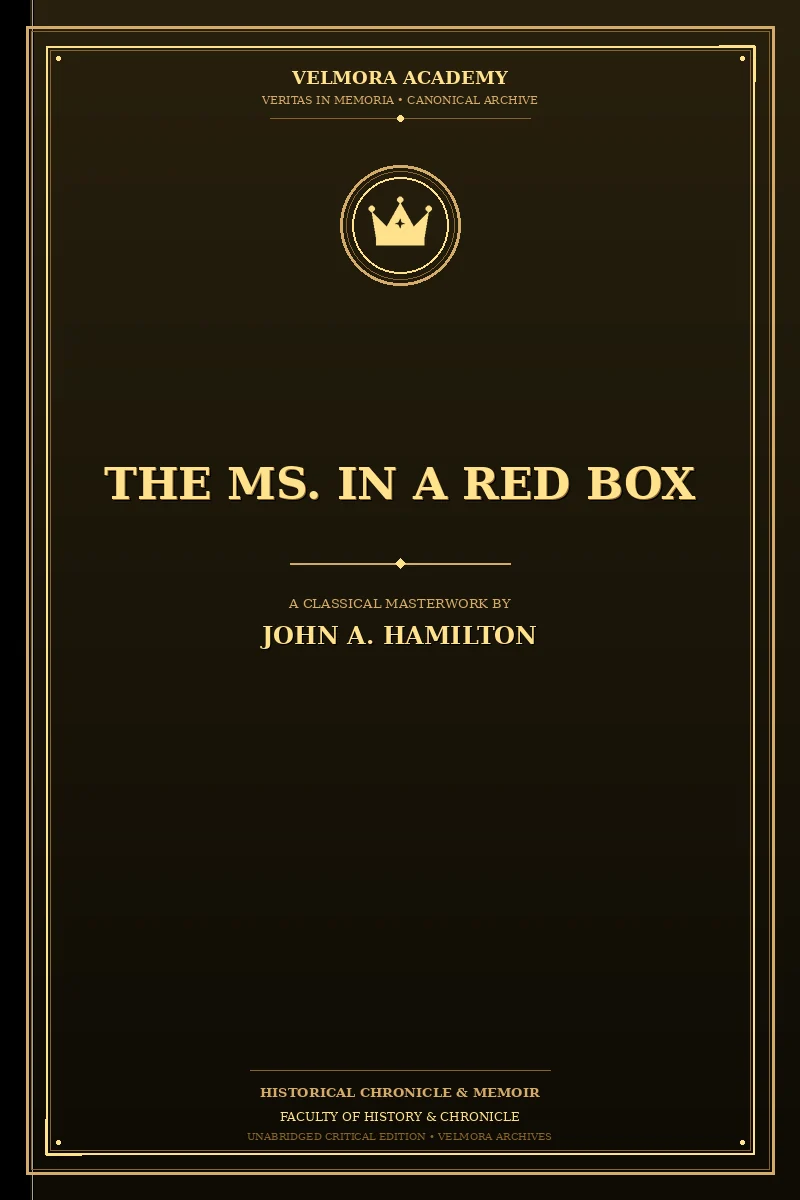 Cover of The MS. in a Red Box