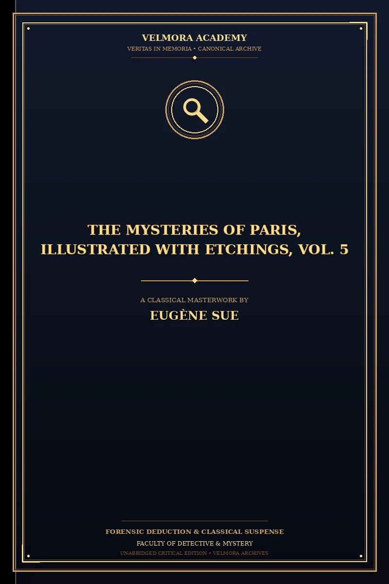 The Mysteries of Paris, Illustrated with Etchings, Vol. 5