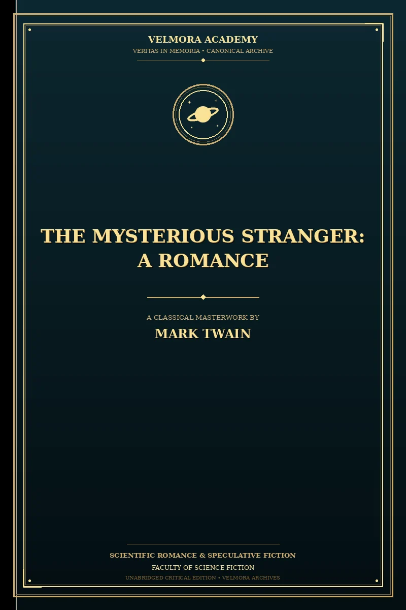 The Mysterious Stranger: A Romance