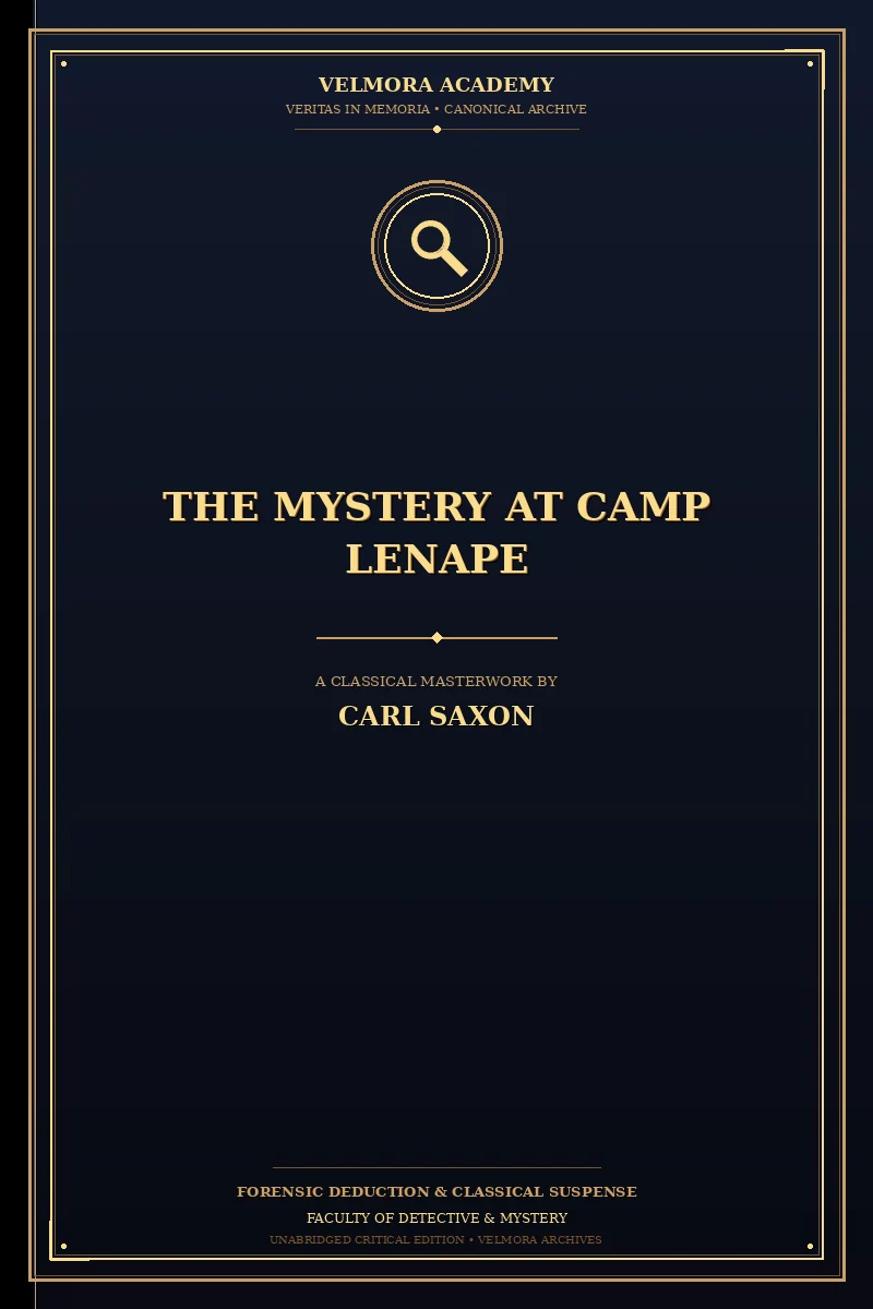 Cover of The Mystery at Camp Lenape