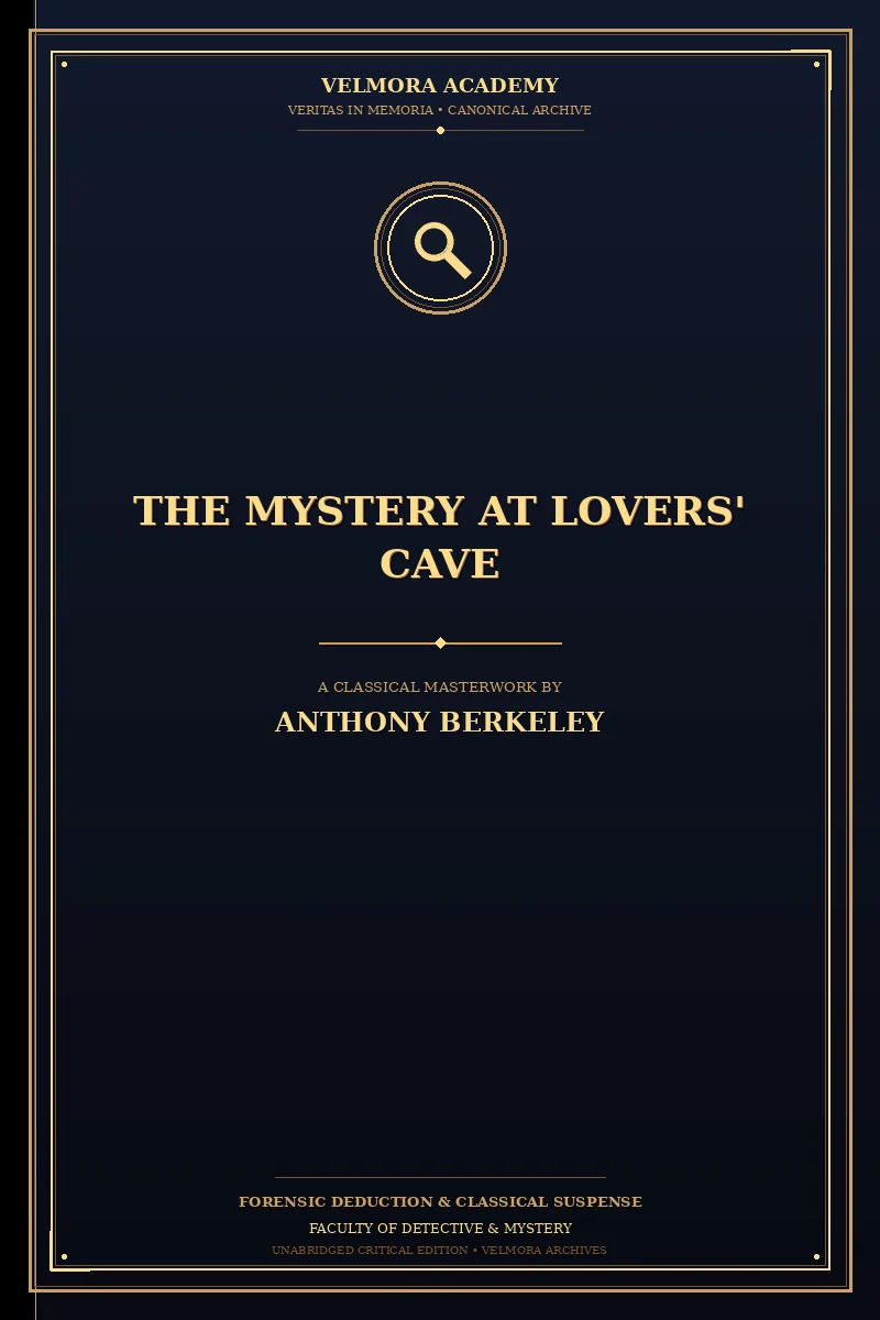 Cover of The mystery at lovers' cave