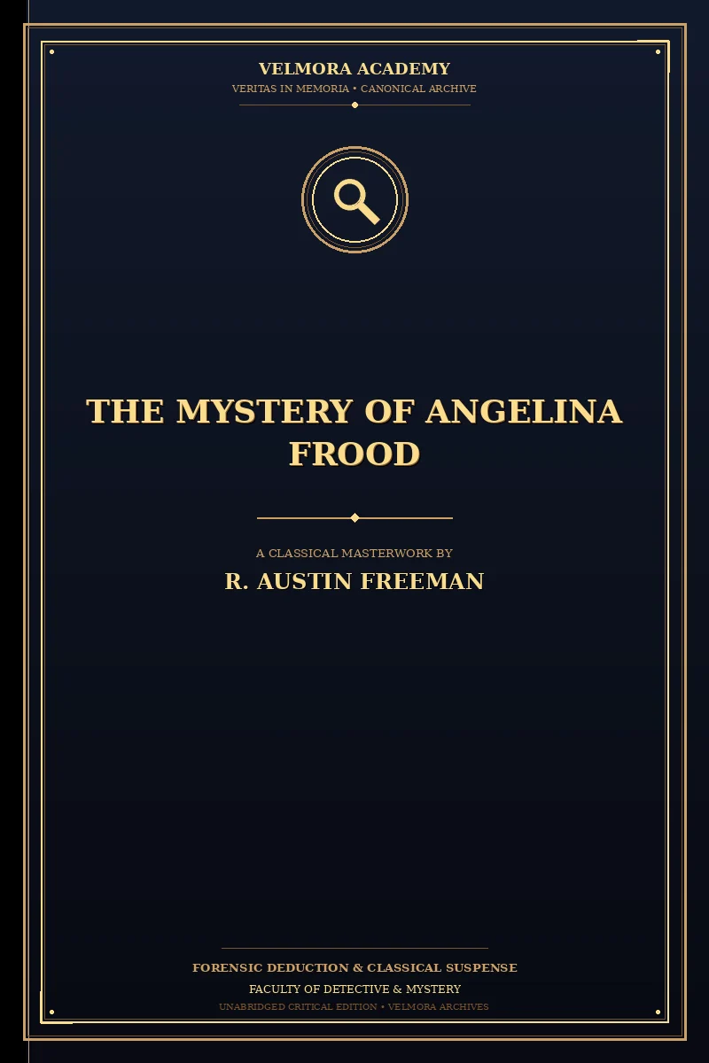 The mystery of Angelina Frood