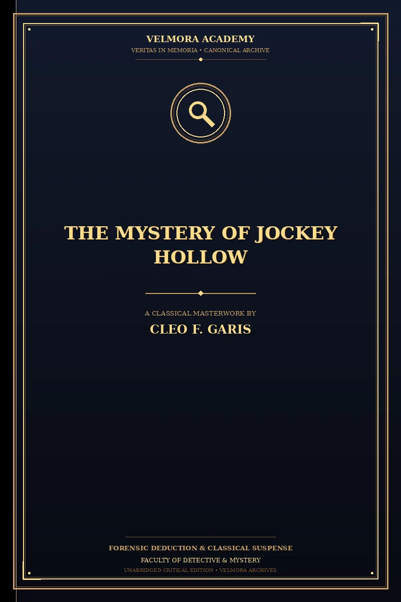 The Mystery of Jockey Hollow