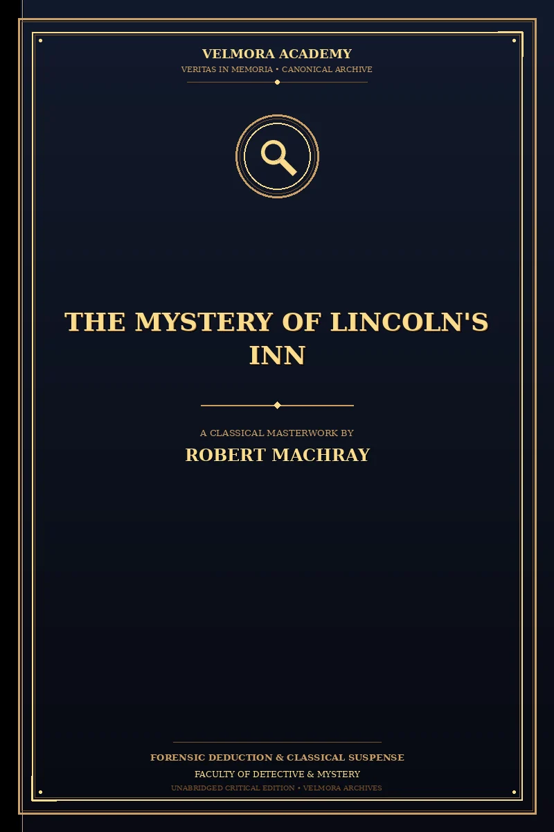 The Mystery of Lincoln's Inn