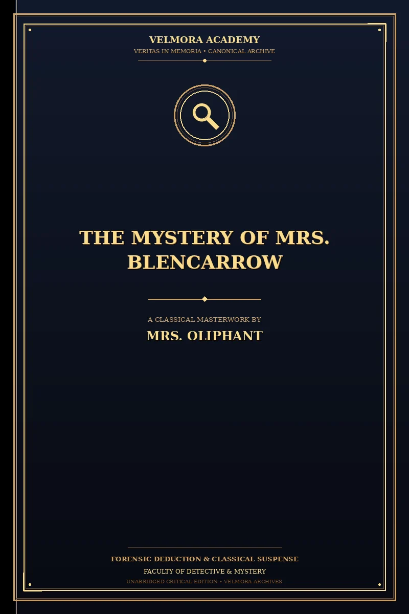 The Mystery of Mrs. Blencarrow