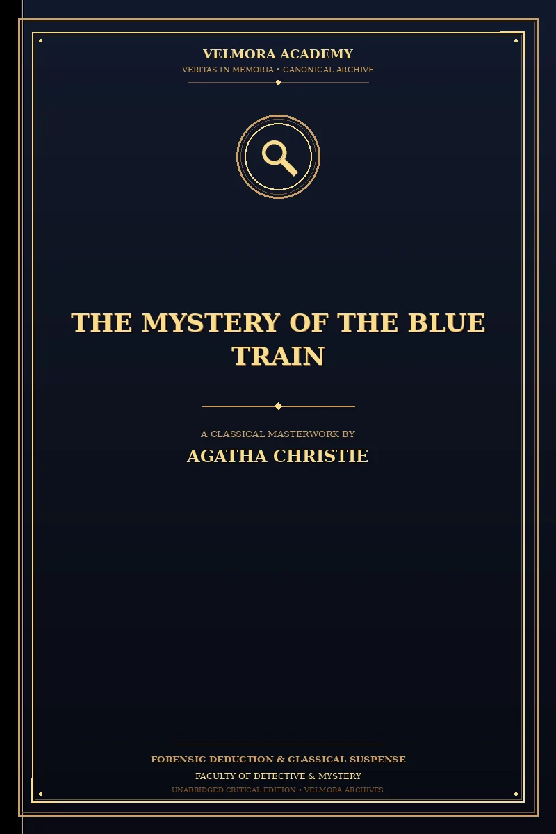 The mystery of the Blue Train