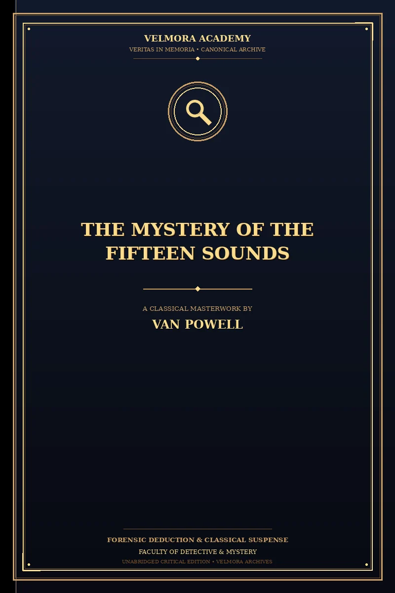 The Mystery of the Fifteen Sounds